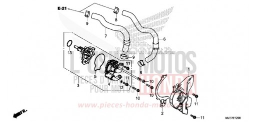 POMPA ACQUA CBR650FAJ di 2018